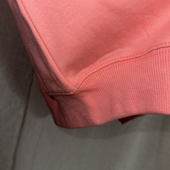 BILLABONG XS-S Pink Gold Boyfriends Back Crew Cotton Fleece Interior Sweatshirt - Picture 8 of 12